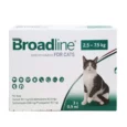 Broadline Spot On for Cats, Large (2.5 Kg- 7.5 Kg), 3 Pippettes