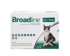 Broadline Spot On for Cats, Large (2.5 Kg- 7.5 Kg), 3 Pippettes at ithinkpets.com (1) (1)