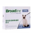 Broadline Spot On for Small Cats, Up to 2.5 Kgs, 3 pipettes