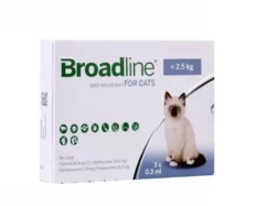 Broadline Spot On for Small Cats, Up to 2.5 Kgs, 3 pipettes at ithinkpets.com (1) (1)