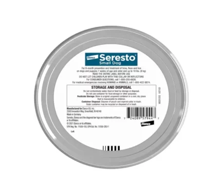 Elanco Seresto Collar For Small Dogs for Flea & Tick Treatment & Prevention, Below 8 Kgs at ithinkpets.com (2) (1)