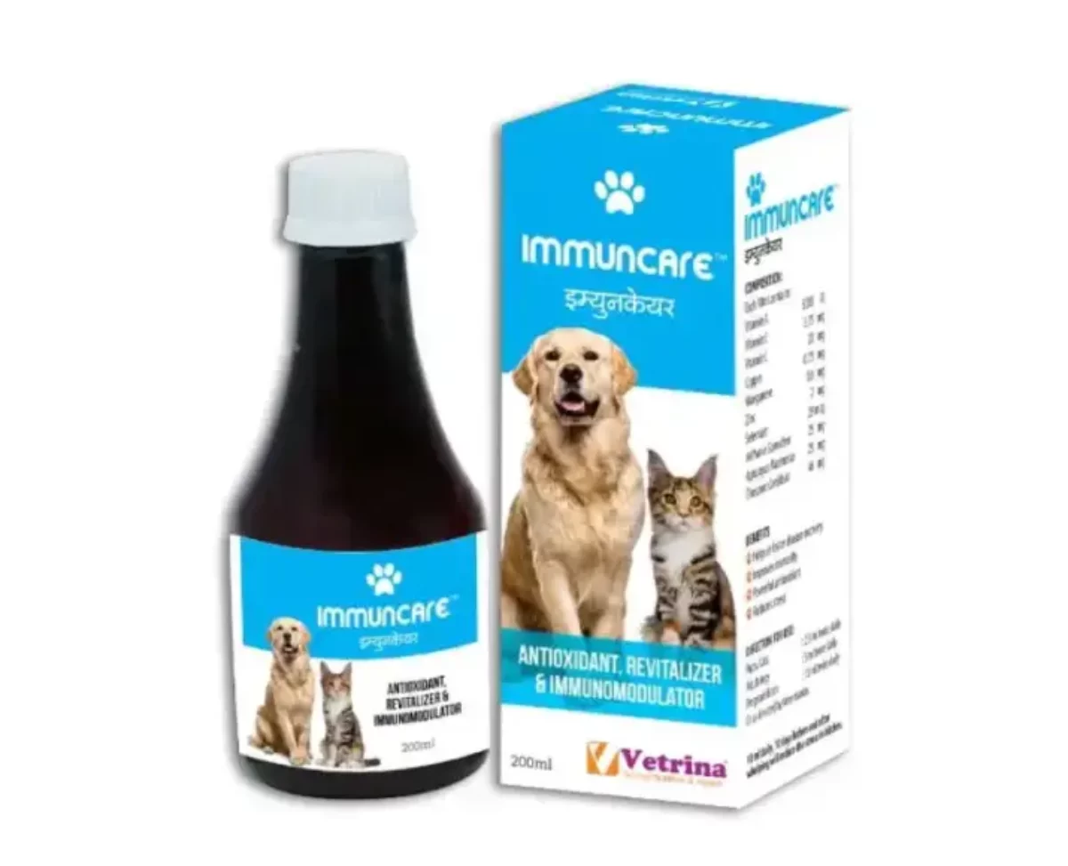 Vetrina Immuncare Syrup for Dogs and Cats, 200ML