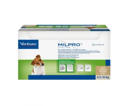 Virbac Milpro Dewormer for Small Dogs and Puppies, For 1-5 KG Dogs at ithinkpets.com (1) (2)