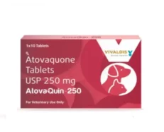 Vivaldis Atovaquin Atovaquone 250mg for Dogs & Cats, 10 Tabs at ithinkpets.com (1) (1)