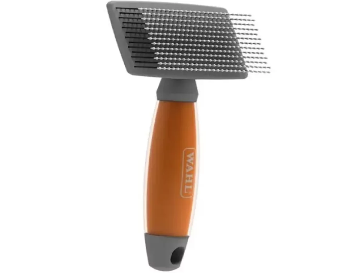 Wahl Self Cleaning Nylon Slicker Brush For Dogs Cats