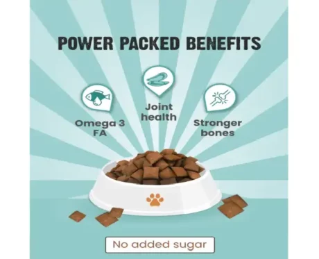 Vivaldis Bark Out Loud Dog Pillows Hip And Joint Treats, 100g at ithinkpets.com (2) (1)