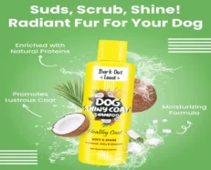 Vivaldis Bark Out Loud Shiny Coat Dog Shampoo, 200 ML at ithinkpets.com (2)