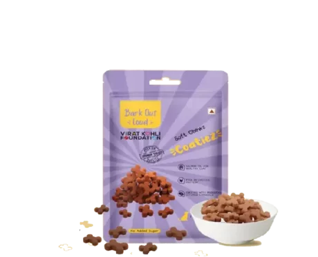 Vivaldis Bark Out Loud Soft Chews Coatiez Dog Treats, 100g at ithinkpets.com (1) (1)