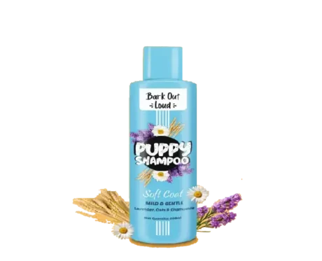 Vivaldis Bark Out Loud Soft Coat Puppy Shampoo, 200 ML at ithinkpets.com (1) (1)