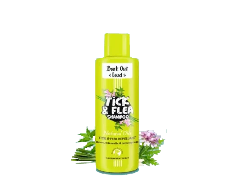 Vivaldis Bark Out Loud Tick And Flea Shampoo for Cats & Dogs, 200 ML at ithinkpets.com (1) (2)