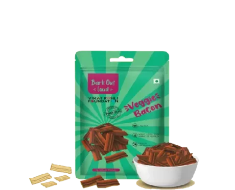 Vivaldis Bark Out Loud Veggie Bacon Vegan Dog Treats, 100g at ithinkpets.com (1) (1)