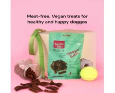 Vivaldis Bark Out Loud Veggie Bacon Vegan Dog Treats, 100g at ithinkpets.com (2) (1)
