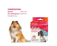 Beaphar Combotec Flea & Tick Spot On for Medium Size Dog, 10-20 KG at ithinkpets.com (2) (1)