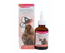 Beaphar Ear Cleaning Solution for Dogs and Cats, 50 ML at ithinkpets.com (1)