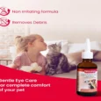 Beaphar Eye Cleaner Drops for Dogs and Cats, 50 ML