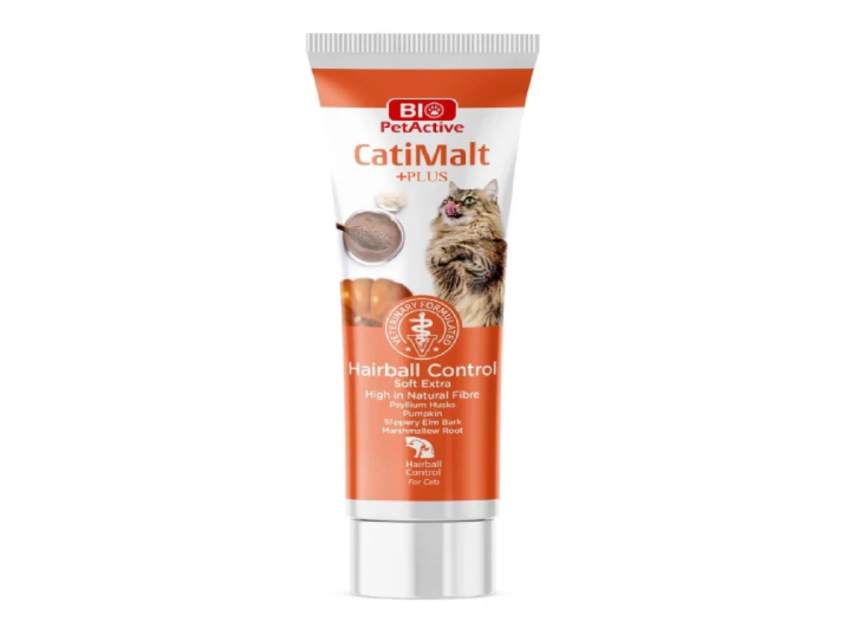 Buy Bio PetActive Catimalt Plus Natural Hairball Control Paste For