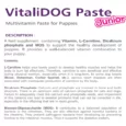 Bio PetActive VitaliDog Junior Paste, Puppy Dog Supplement, 100 ML