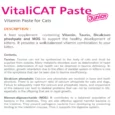 Bio PetActive Vitalicat Junior Vitamin Paste for Kittens, Better Immunity,Memory & Metabolism, 100 ML