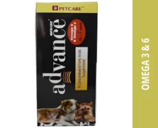 Petcare Nutricoat Advance Omega 3 + 6 Syrup for Dogs & Cats, 400 ml at ithinkpets.com (1)