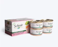 Schesir 50% Chicken Fillets with Lamb Canned Wet Dog Food, (Pack Of 4 of 85 Gms) at ithinkpets.com (1) (1) (1)