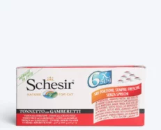 Schesir 52% Tuna with Shrimps Wet Cat Food, 50 Gms at ithinkpets.com (2)