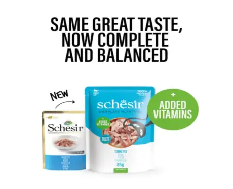 Schesir 55% Tuna Jelly Wet Cat Food Pouch, 85 Gm Itninkpets (2)