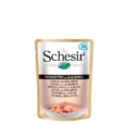 Schesir 55% Tuna with Salmon Wet Cat Food Pouch, 50 Gms