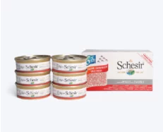 Schesir 71% Chicken Fillets With Duck Wet Cat Food, 50 Gms at ithinkpets.com (1) (1)