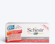 Schesir 71% Chicken Fillets With Duck Wet Cat Food, 50 Gms at ithinkpets.com (2)