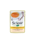 Schesir Pink Salmon And Carrots Wild Soup For Kitten & Adult Cats, 85 Gms