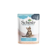 Schesir Tuna Kitten Wet Food, 85 Gms at ithinkpets.com (1) (1) (1)