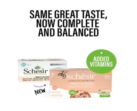 Schesir Tuna With Salmon and Rice Whole Meat Wet Cat Food, 50 Gm Ithinkpets (1)