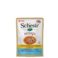 Schesir Wild Tuna With Squid Soup For Adult Cats, 85 Gms