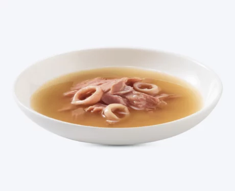 Schesir Wild Tuna With Squid Soup For Adult Cats, 85 Gms at ithinkpets.com (2)