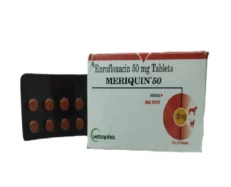 Vetoquinol Meriquin 50 Mg Enrofloxacin Tablets for Dogs and Cats, 10 Tablets at ithinkpets.com (1) (1)