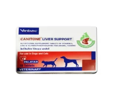 Virbac Canitone Liver Support for Dogs and Cats, 30 Tablets at ithinkpets.com (1) (1)