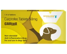 Vivaldis Cartail Carprofen 50 Mg for Dogs, 18 Tablets at ithinkpets.com (2)