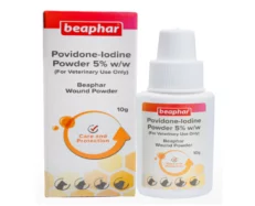 Beaphar Povidone Iodine Wound Healing Powder for Dogs & Cats, 10 Gms at ithinkpets.com (2)