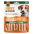 First Bark Chicken & Cod Sandwich Dog Treats, 70 Gms at ithinkpets.com (3)