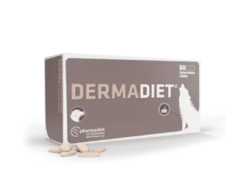Pharmadiet Dermadiet for Dogs, 60 Tablets at ithinkpets.com (1) (1)