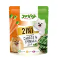Jerhigh 2in1 Carrot & Spinach Bite Dog Treats, 380 Gms Ithinkpets (1)