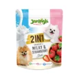 Jerhigh 2in1 Milky & Strawberry Bite Dog Treats, 380 Gms