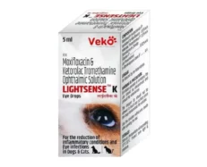 Veko Lightsense K (Moxifloxacin) Eye Drops for Dogs and Cats, 5 ML at ithinkpets.com (1) (1)