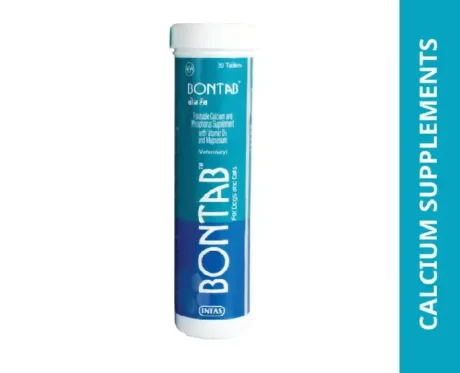 Intas Bontab Calcium Supplement for Dogs and Cats, 30 Tabs at ithinkpets.com (1) (1)