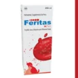 Intas Feritas Pet Hematinic Supplement for Dogs and Cats, 200 ML