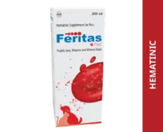 Intas Feritas Pet Hematinic Supplement for Dogs and Cats, 200 ML at ithinkpets.com (1) (1)