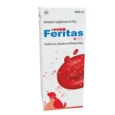 Intas Feritas Pet Hematinic Supplement for Dogs and Cats, 200 ML