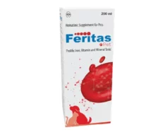 Intas Feritas Pet Hematinic Supplement for Dogs and Cats, 200 ML at ithinkpets.com (2)