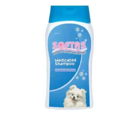 Intas Softas Tick & Flea Shampoo for Dogs and Cats, 200 ML at ithinkpets.com (1) (2)