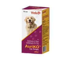 Veko Auriko Drops for (Enrofloxacin Sulphadiazine) Dogs and Cats (15ml) at ithinkpets.com (2)